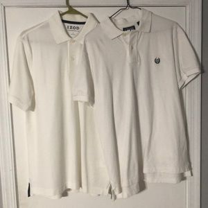 Chaps and Izod men’s polo
